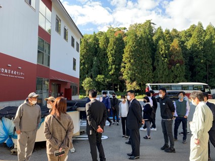 北陸未来共創フォーラム 次世代農林水産分科会 北陸次世代水産業開発WG 　第２回交流会・見学会